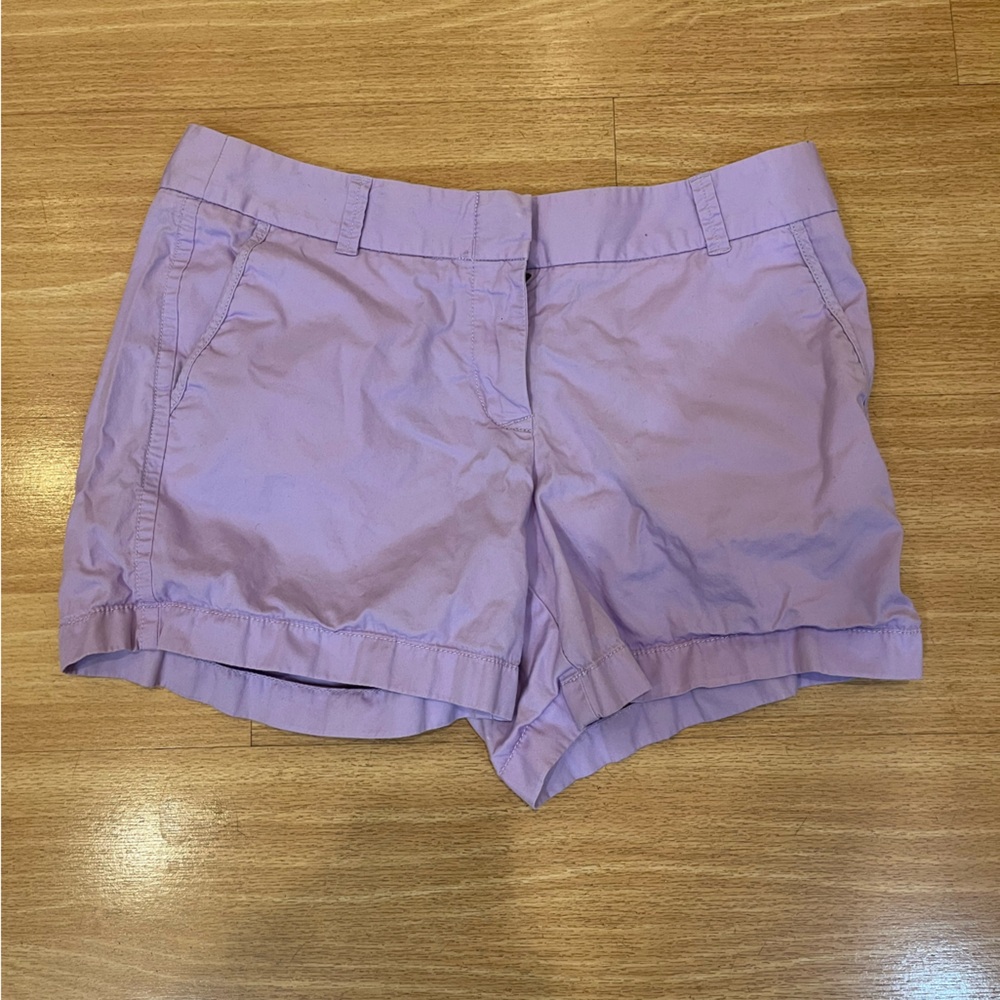 J. Crew Light Purple Women's Chino Shorts
